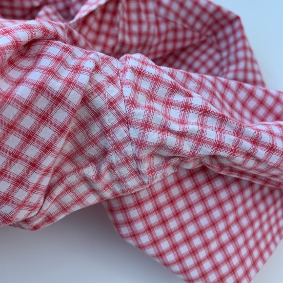 Secret Wash Shirting J. Crew Classic Red/White Button Long Sleeve Men’s Shirt - Picture 13 of 13